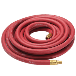 Buy a new air compressor shop hose in 25 or 50 foot lengths to keep your shop running smoothly